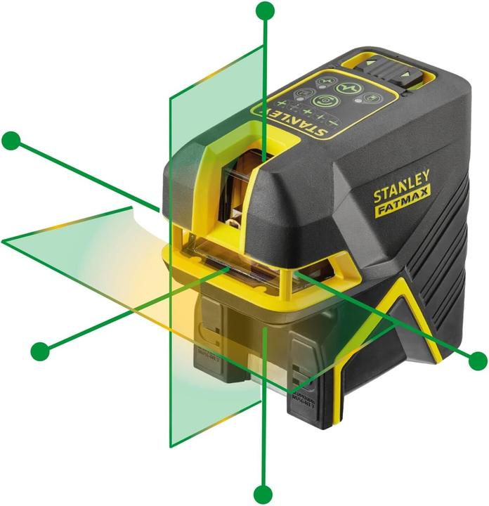 Produktbild Stanley Linien-und 5-Punkt-Laser FM Li-Ion gruen (Kreuzlinienlaser, Punkt- und Linienlaser)