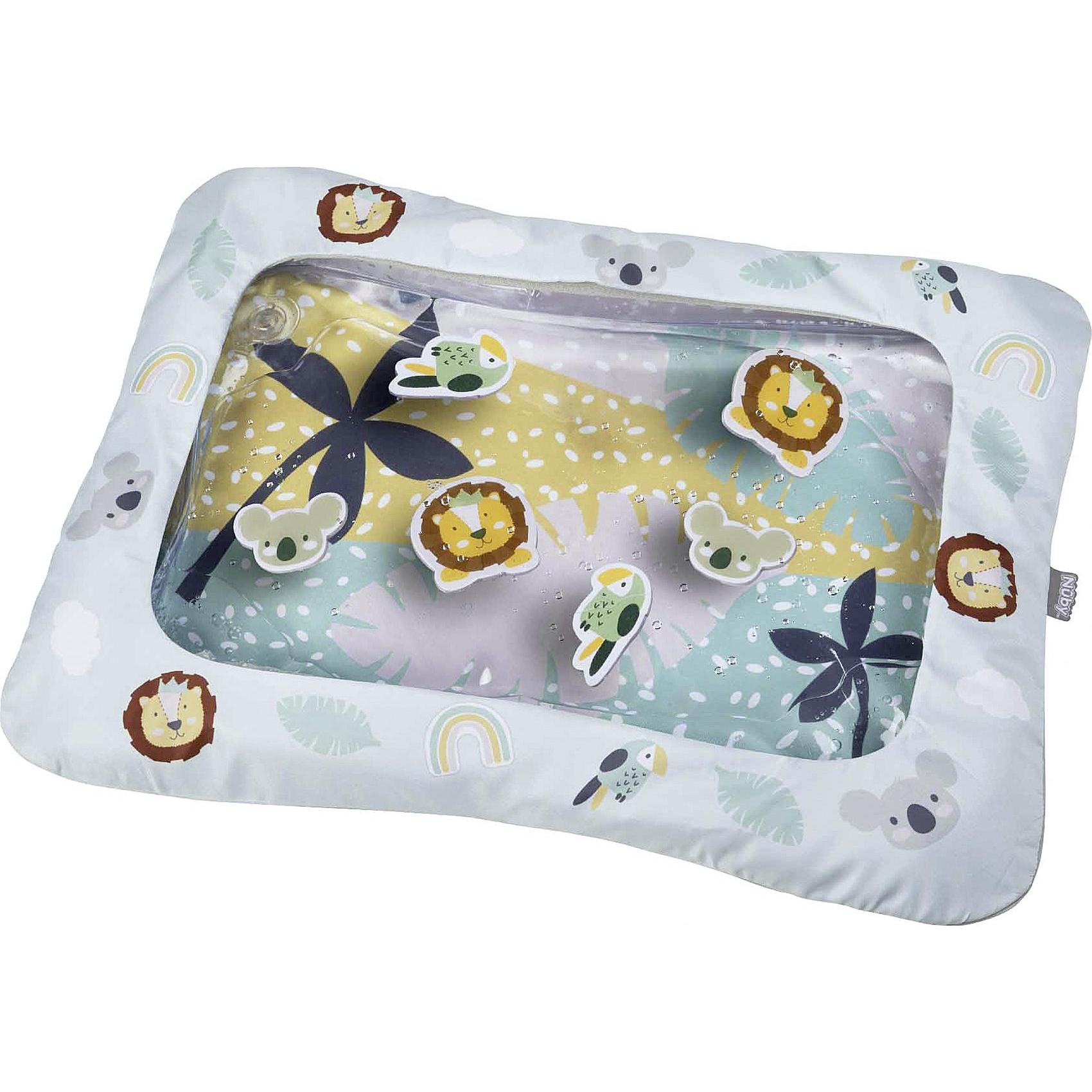 Nuby, Krabbeldecke + Spielbogen, Wassermatte Dschungeltier