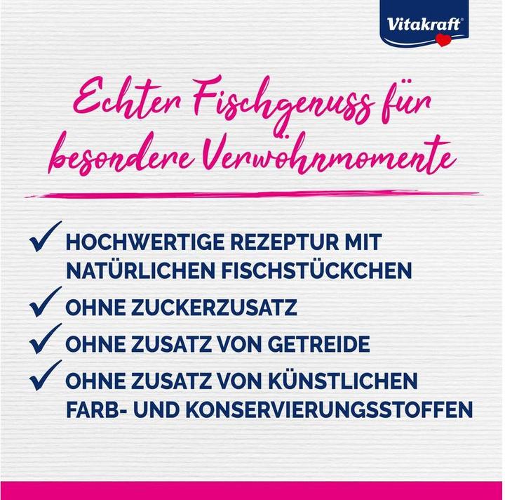 Valori nutrizionali e ingredienti Vitakraft Salsa Poésie Déli con Pollack (Adulto, 23 pz., 85 g)
