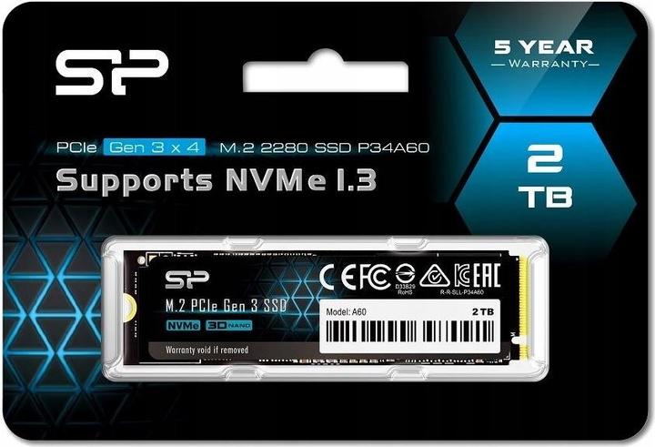 Produktbild Silicon Power P34A60 (2000 GB, M.2 2280)