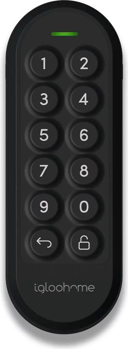 Actual product image Igloohome Keypad Black (Electronic numerical code)