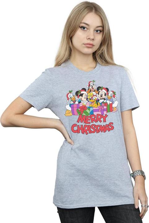 Immagine prodotto Disney Mickey Mouse And Friends Christmas Maglietta Ampia Donna (M)
