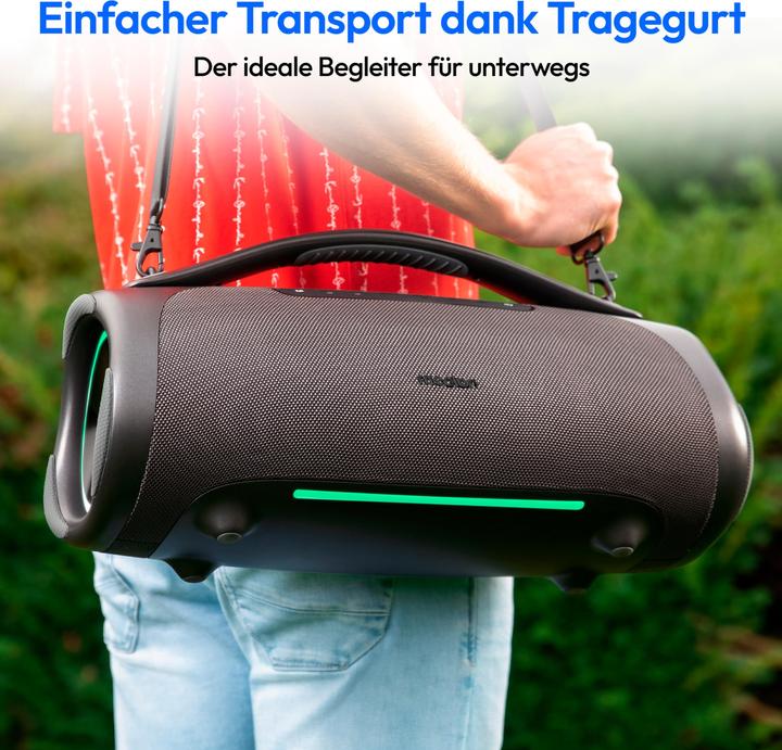 Actual product image Medion LIFE® P61768 Portable Bluetooth® speaker (30 h)