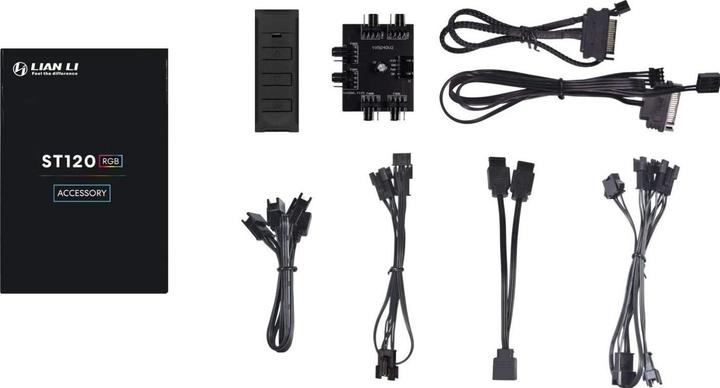 Actual product image Lian-Li ST120 RGB PWM (120 mm, 3 x)