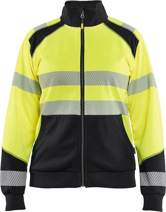 Produktbild Blakläder High Vis Zip Sweatshirt Damen (3XL)