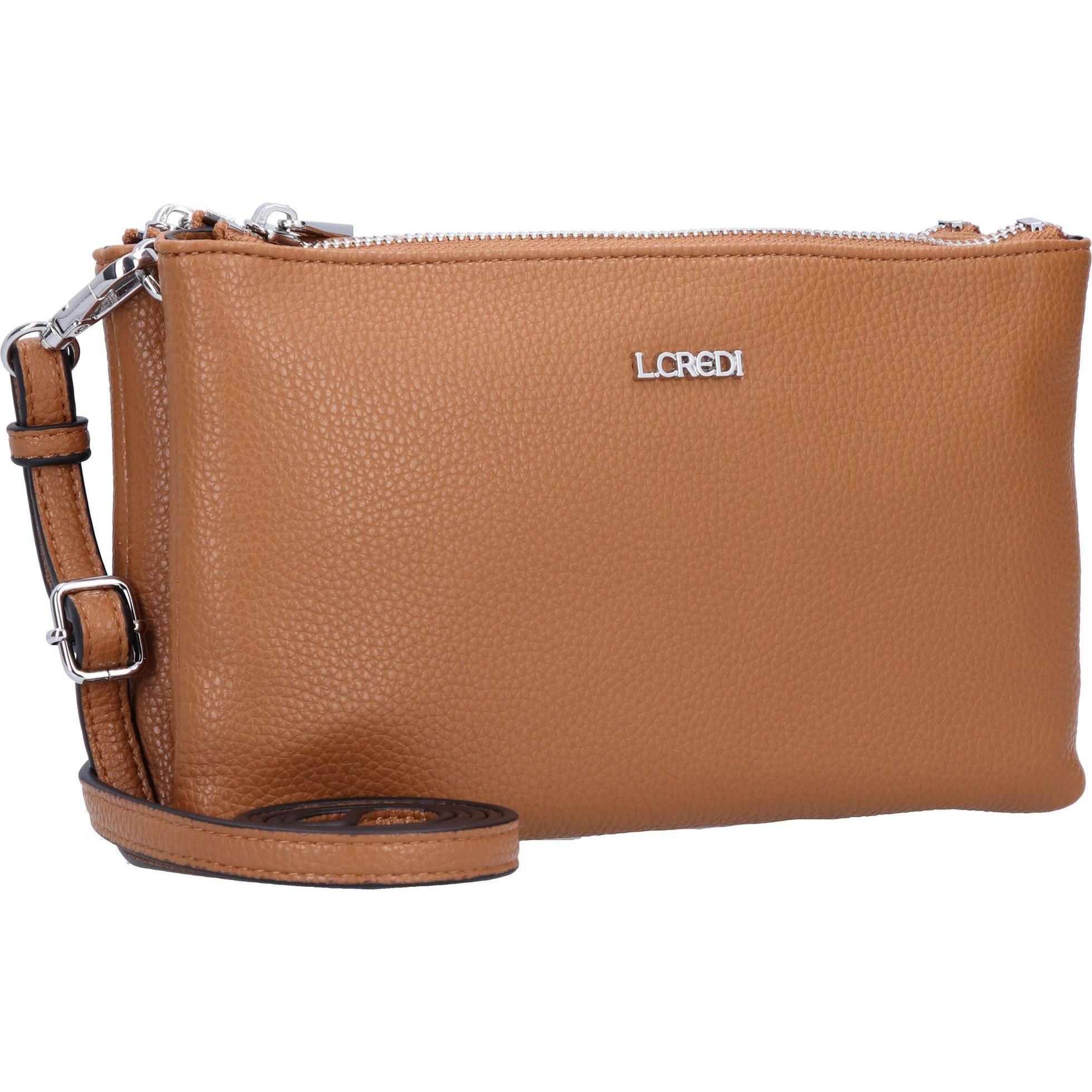 Thumbnail - L.Credi, Handtasche, Ella Umhängetasche 14 cm, Braun