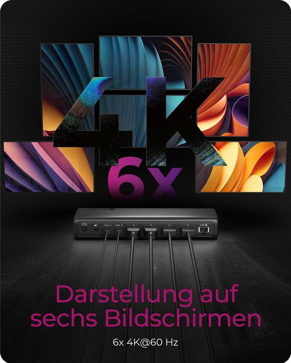 Produktbild Icy Box IB-DK7401-CU31 (USB-C)