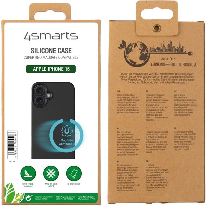 Produktbild 4smarts Silikon Case (Apple iPhone 16)