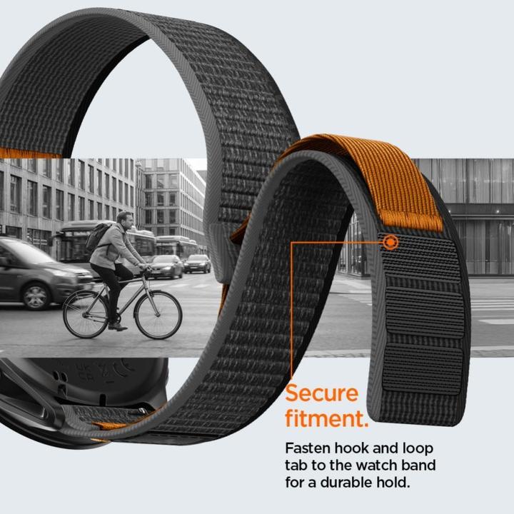 Produktbild Spigen Athlex Air Garmin Quick Release 22 mm Active Black/Orange