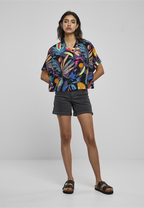 Immagine prodotto Urban Classics Camicia Resort in viscosa da donna - 12502 (S)