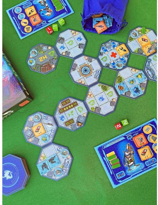 Actual product image Little Rocket Games Tethys Space Dungeon (English, Italian)