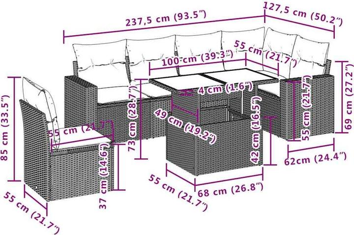 Produktbild vidaXL Ryann