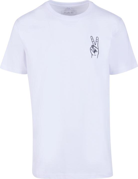 Actual product image Mister Tee Peace Sign Tee EMB - 119315 (4XL)