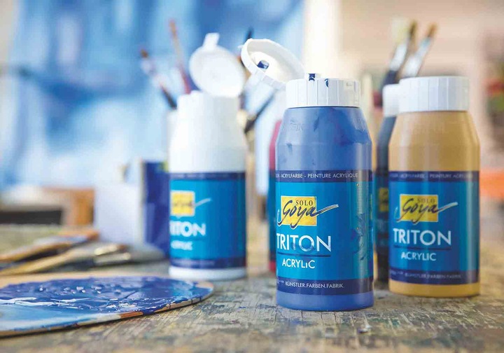 Produktbild Solo Goya Triton Acrylic (zinnoberrot, 750 ml)