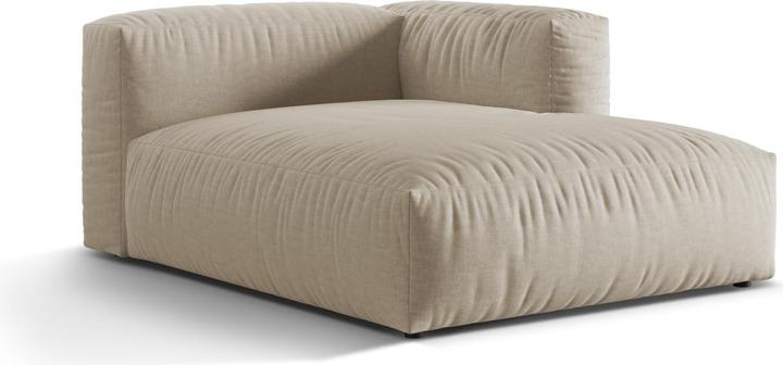 Image du produit Micadoni Chaise longue modulable droite, "Martina", 1 Place, 176x123x75 Fabriqué en Europe (Recamière)