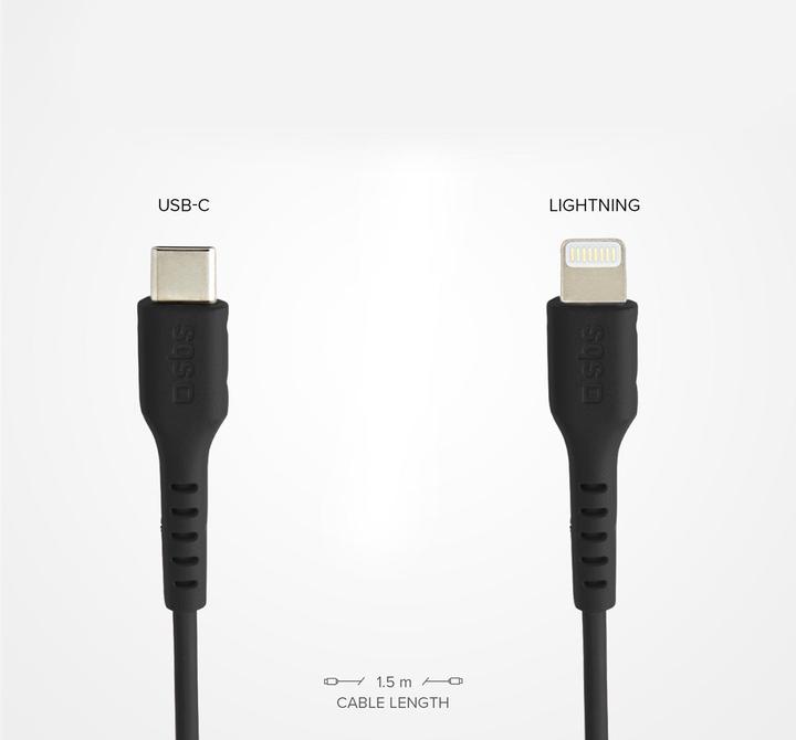 Immagine prodotto SBS Cavo dati e ricarica Lightning - Tipo C (1 m)