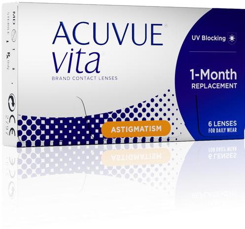 Actual product image Acuvue AAS-6P-REV (no correction, Monthly lens, 6 Piece)