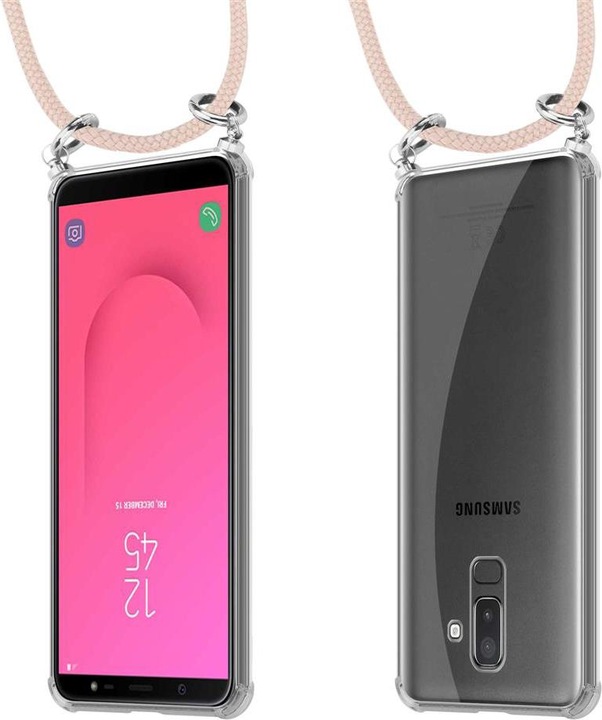 Produktbild Cadorabo TPU Handy Kette SILBER Cover