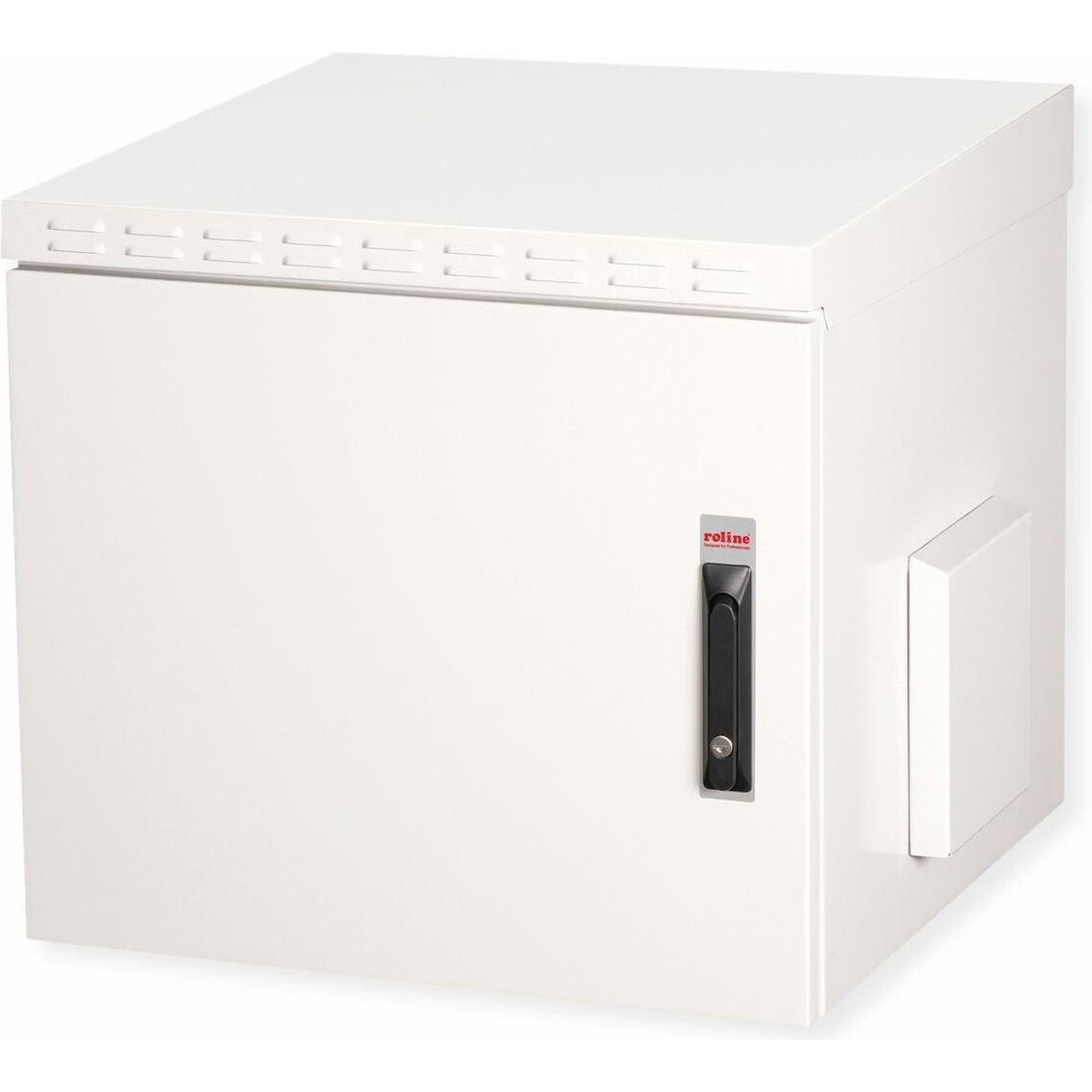 Roline 19-Zoll Wandgehäuse Pro 9 HE (9 HE, 19 Zoll Rack), Serverschrank, Grau