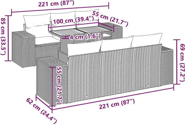 Produktbild vidaXL Kody