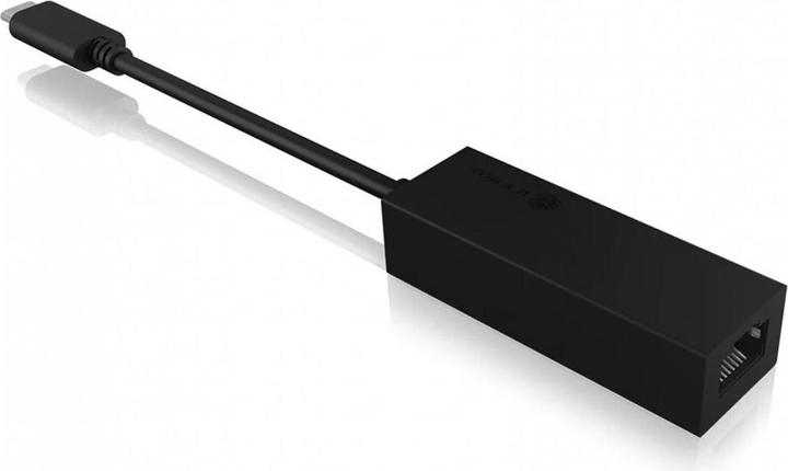 Immagine prodotto Icy Box Adattatore LAN Gigabit Ethernet per USB 3.0 Tipo C®,IB-LAN100-C3 (USB-C, RJ45 (1x))