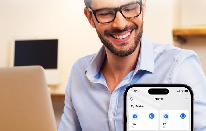 Actual product image Meross Smart Plug MSS305-EU