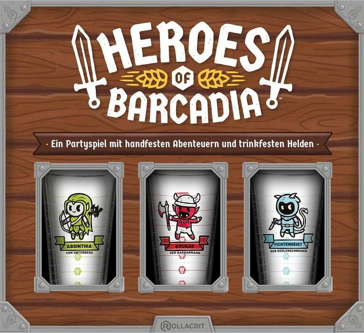Actual product image Asmodée Heroes of Barcadia DE (German, 2 - 6 Players)