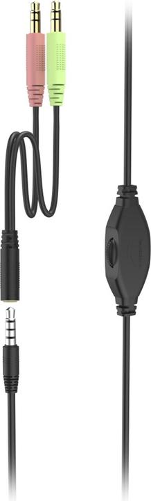 Produktbild Hama PC-Office-Headset HS-P100 V2, Stereo, Schwarz (Kabelgebunden)