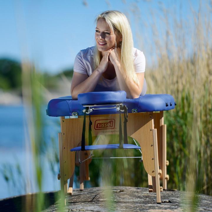 Actual product image Sissel Koffermassagebank Basic Kopfteilset