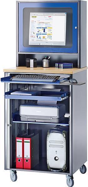 Produktbild RAU Computer-Arbeitsplatz (72 x 66 x 182 cm)