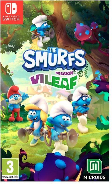 Produktbild Maximum Games The Smurfs: Mission ViLeaf (Switch) (Switch)