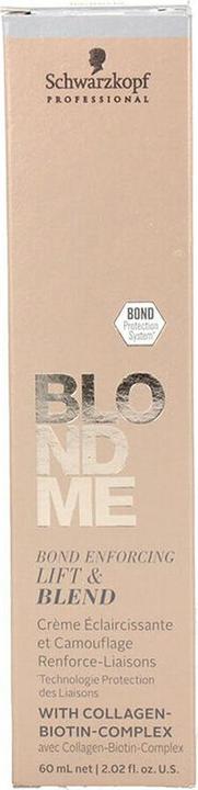 Schwarzkopf BlondMe Bond Enforcing Lift&Blend LB-Ash 60ml (Aschgrau)