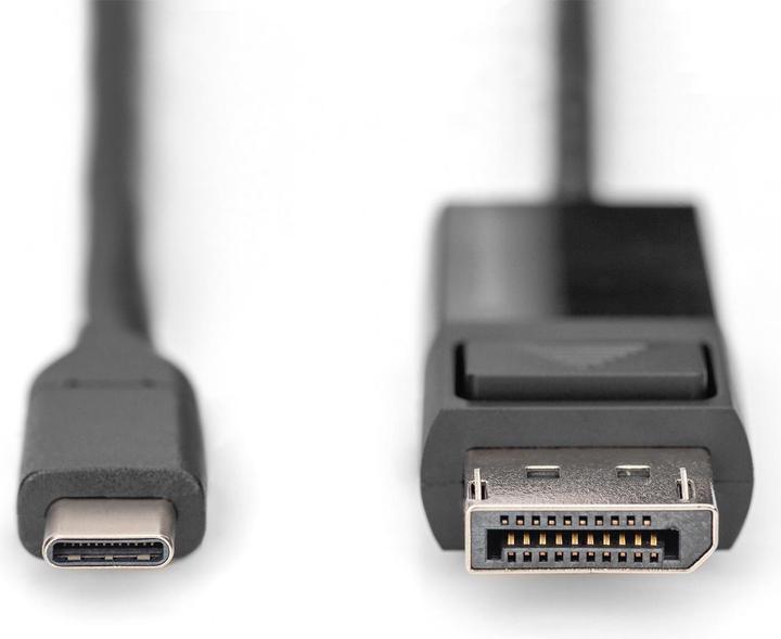 Produktbild Digitus DisplayPort — USB Typ C (2 m, DisplayPort, 1.4)
