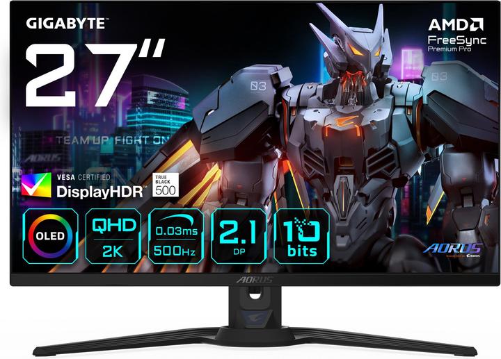 Produktbild Gigabyte AORUS FO27Q5P (2560 x 1440 Pixel, 27")