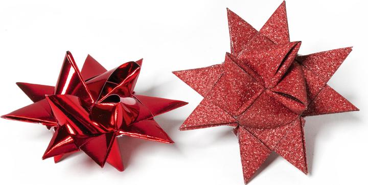 Actual product image Gebrüder Bertels Paper strips "Glitter, red", 15mm, 24 strips (110 g/m², 24x)