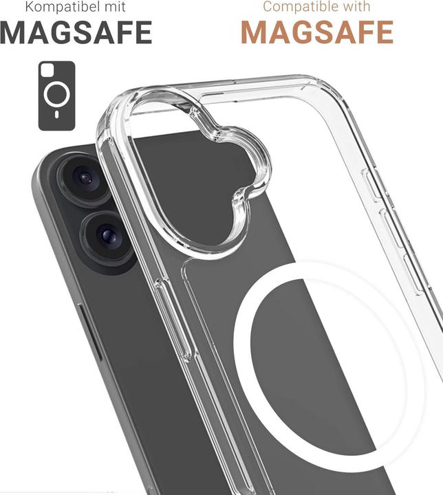Actual product image JT Berlin iPhone 16 Plus - JT Pankow Clear MagSafe (Apple iPhone 16 Plus)
