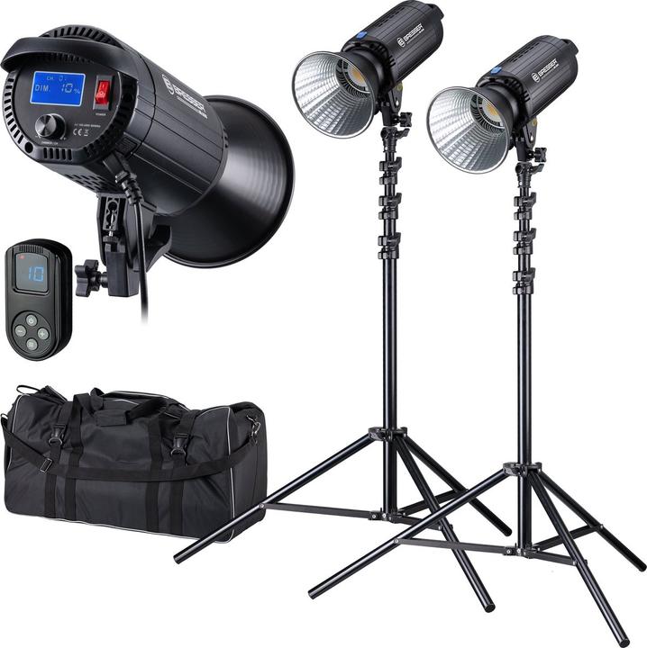 Produktbild Bresser Studiolamp - Set van 2 - BR-S200S COB Dual Kit