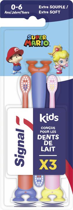 Actual product image Signal Kids Super Mario Extra Soft Toothbrush (Extra soft)