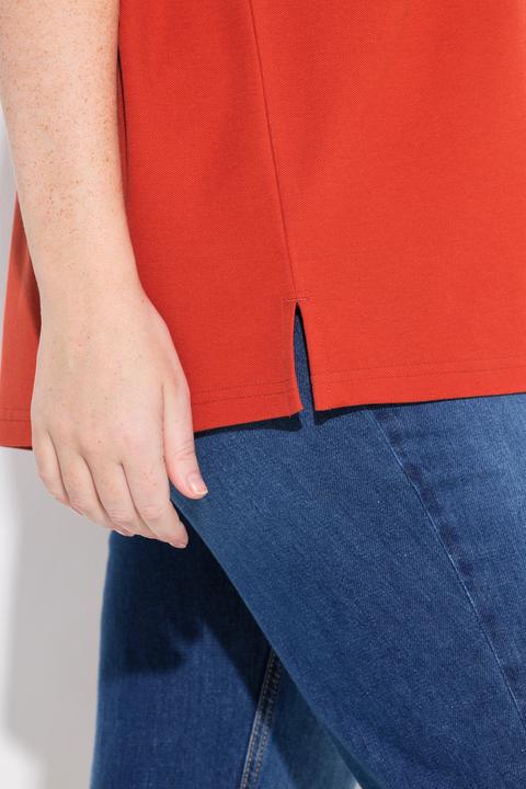 Produktbild Ulla Popken Poloshirt, Stickerei, Polokragen, Halbarm (50, 52)