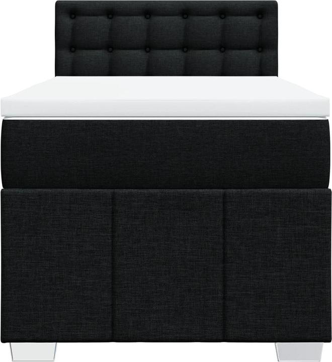 Actual product image vidaXL Bo x springbett mit Matratze 100 x 200 cm Stoff (100 x 200 cm)