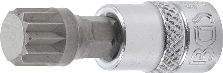 Actual product image BGS Bit Socket 6.3 mm (1/4") Drive Spline (for XZN) M10 (M10)