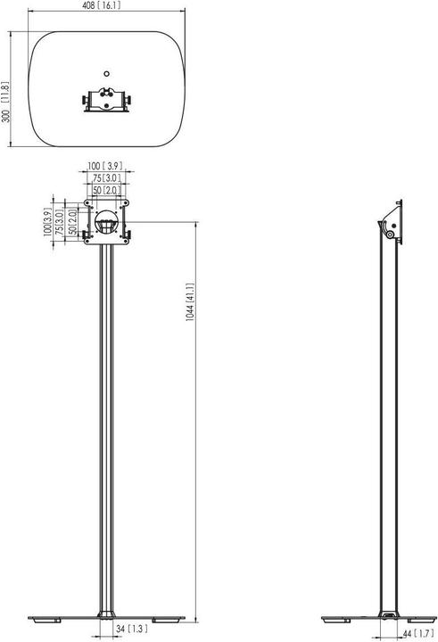 Produktbild Vogels PTA 3101 FLOOR STAND