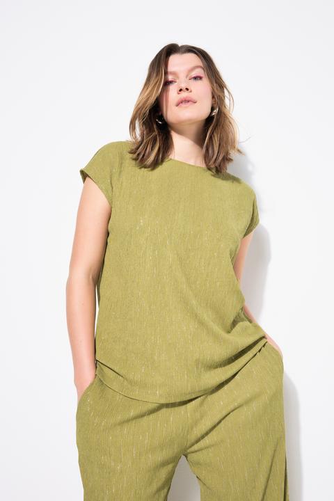 Produktbild Studio Untold Top, oversized, Krepp, Glitter-Effekt (58)