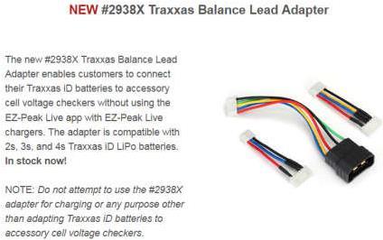Image du produit Traxxas Adaptateur, iD Battery
