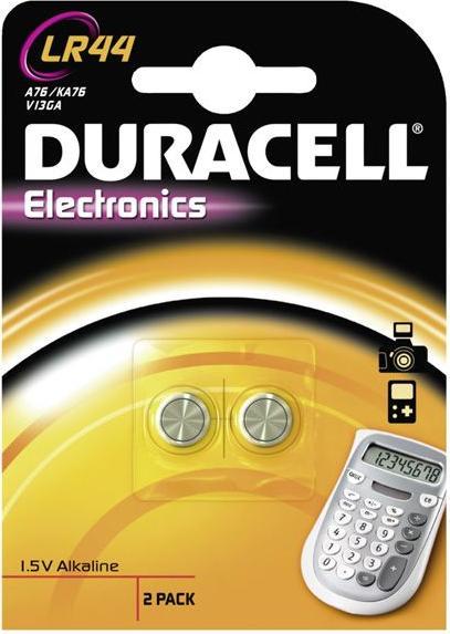 Produktbild Duracell Electronics (2 Stk., LR44, 105 mAh)