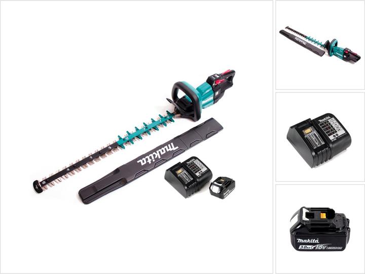 Produktbild Makita DUH 751 SF1 Akku Heckenschere 18V 75 cm Brushless + 1x Akku 3,0Ah + Ladegerät (Akkubetrieb)