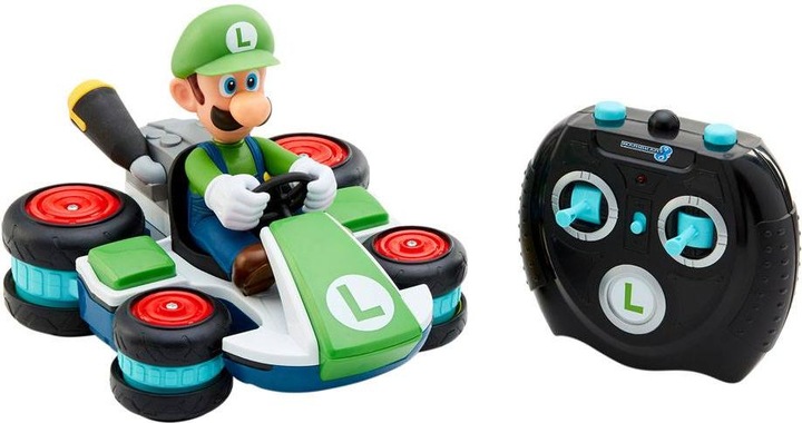 Produktbild Jakks Pacific Super Mario - Mario Kart Mini RC Racer - Luigi