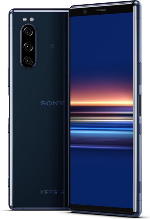 Immagine prodotto Sony Xperia 5 (128 GB, Azzurro, 6.10", Doppia SIM Ibrida, 12 Mpx, 4G)