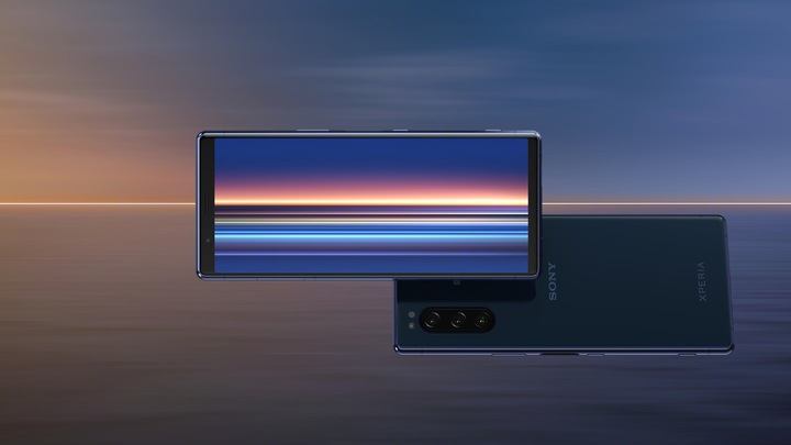 Image du produit Sony Xperia 5 (128 Go, Bleu, 6.10", Double SIM hybride, 12 Mpx, 4G)