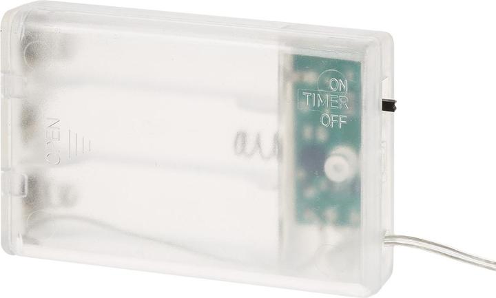 Produktbild Idena Micro Lichterkette 50 LED,warmweiss, 6h-Timer (5.20 m)